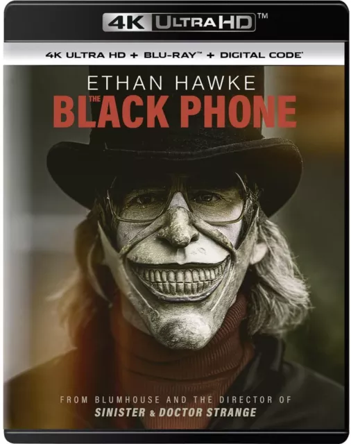 The Black Phone 4K Digital Code 4K UHD (4K UHD Blu-ray) Ethan Hawke Mason Thames