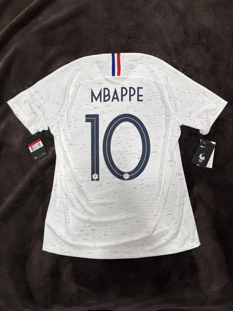 Maillot Officiel Équipe De France 2018 Vapor Match - Mbappé Taille L NEUF