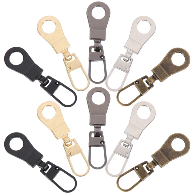 10 Pcs Zipper Repair Kit Slider Zipper Fixer Zipadee Zip Luggage Zipper Handle