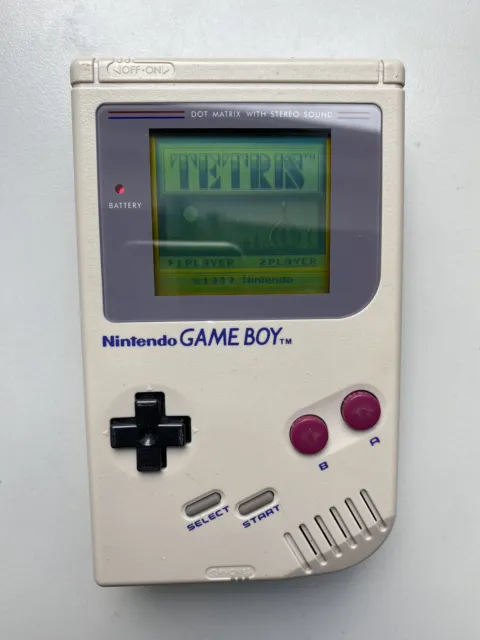 Console Game Boy Classic Nintendo Gameboy Fat 1ere Génération - Défaut Ecran