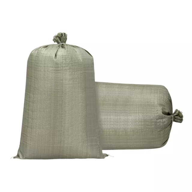 Sand Bags Empty Grey Woven Polypropylene 47.2 Inch x 31.5 Inch Pack of 5