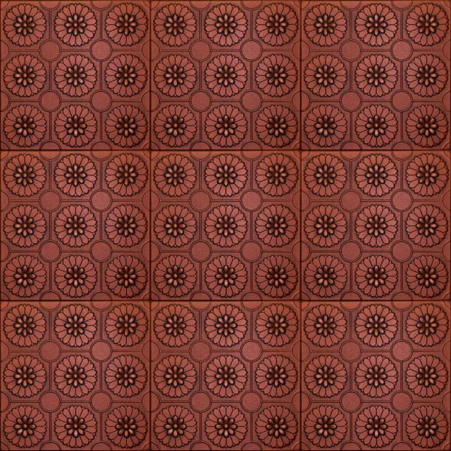 Antique Finish Ceiling Tiles ANTIQUE-COPPER R36 4 SALE 2