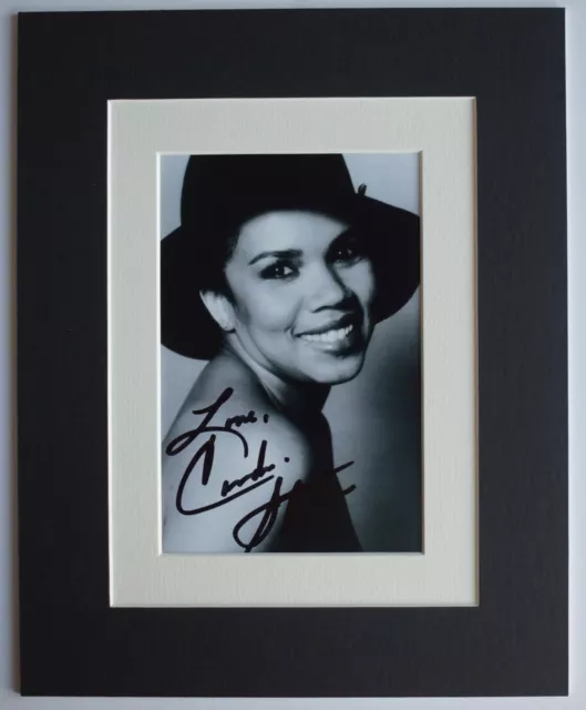 Candi Staton Signed Autograph 10x8 photo display Young Hearts music AFTAL COA