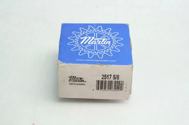 Nuovo Martin 2517-5/8 Conica Bloccaggio Boccola 1.6cm Foro / 8.6cm Od / 4.4cm