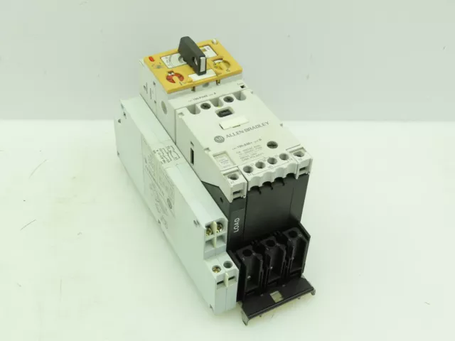 Allen Bradley 190-P040 Ser B Motor Starter 10A 600V 120V Coil w/Ser A Trip Unit