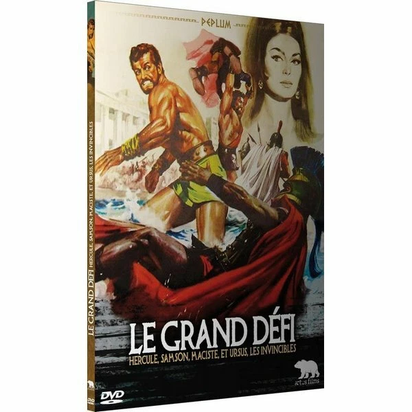 DVD - Le Grand défi : Hercule, Samson, Maciste, et Ursus, les invincibles - Serg