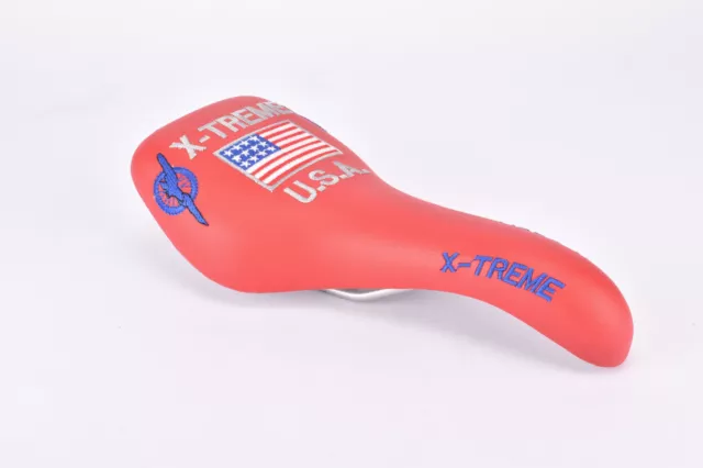 NOS Gipiemme X-Treme U.S.A. saddle in red from 1997