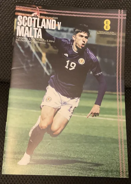 2023/24 UEFA Under 21 Euro Qualifier Scotland U21 V Malta U21 17.10.2023