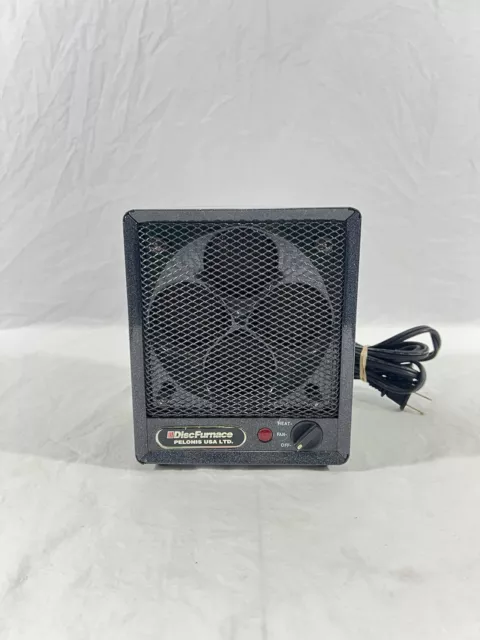 Pelonis Disc Furnace II Portable Space Heater Honeycomb Ceramic 1500W 3A10025