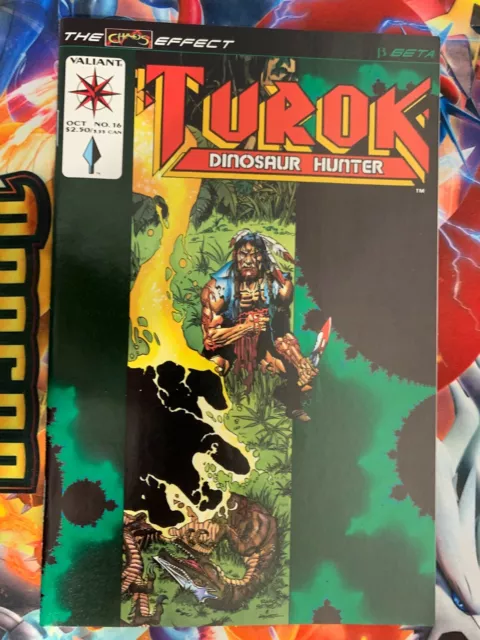 Turok Dinosaur Hunter Volume 1 #16 Valiant Comics October 1994