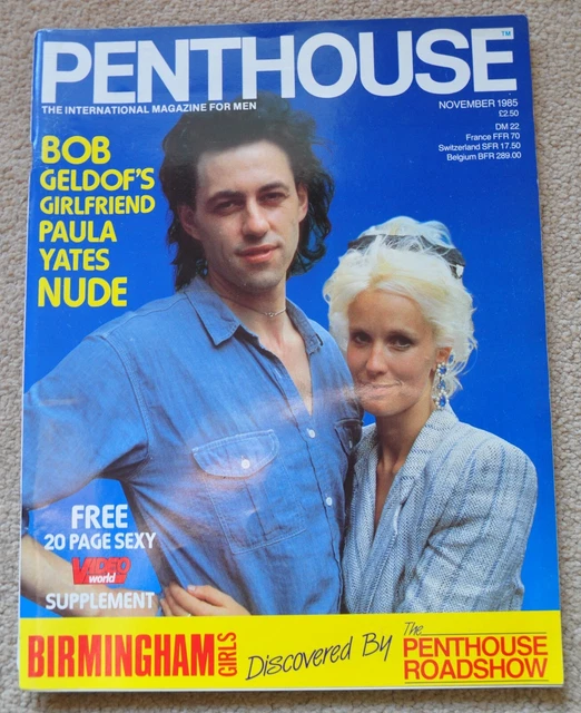 VINTAGE PENTHOUSE MEN'S Magazine November 1985- PAULA YATES £18.91
