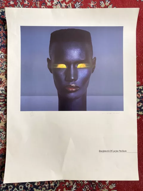 Affiche ancienne originale Grace Jones