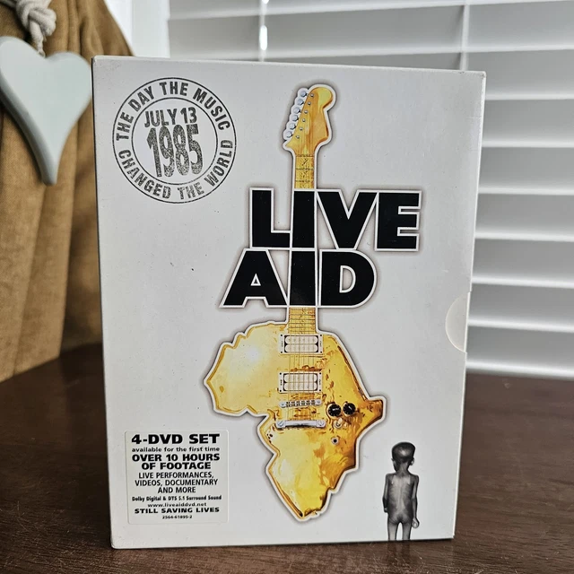 4DVD BOX・LIVE AID ／JULY 13 ／1985！ Amazon.com: Live Aid (4 Disc Set) : Movies & TV