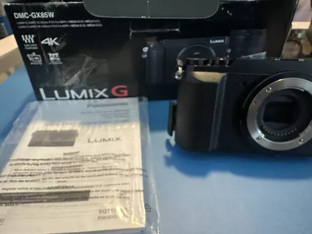 Panasonic LUMIX GX85K 16.0MP Digital Camera - Black