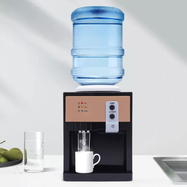 Warm & Hot & Cold Electric Water Dispenser Freestanding Top Loading Office 550W