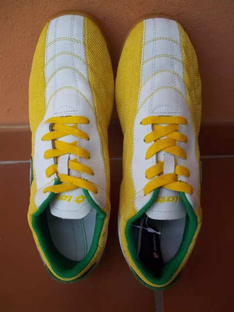 Scarpe Lotto nuove colore giallo/bianco taglia 43