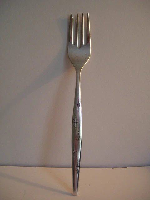 VINTAGE GORHAM STERLING Silver STARDUST Pattern Salad Fork 7 No