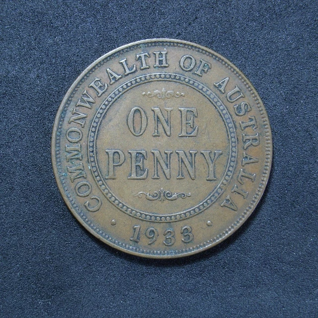 Australia Penny 1933