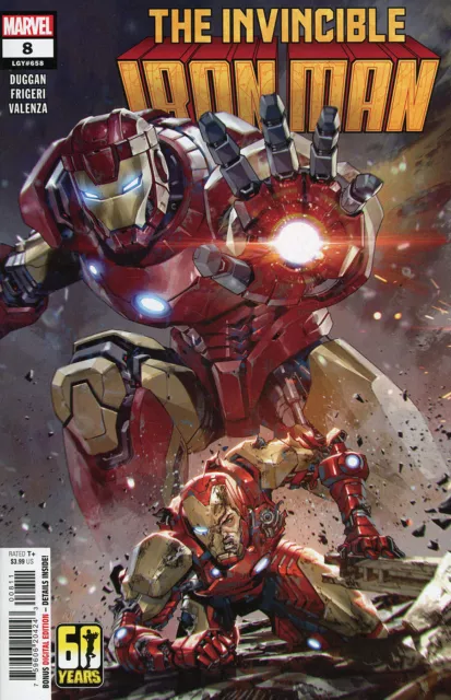 Invincible Iron Man #8 Cvr A  Marvel  Comics  Stock Img 2023