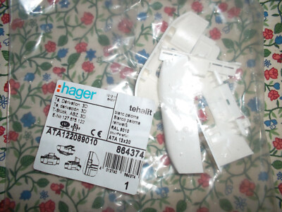 Hager HAGER 208833 Boitier bouble pour goulotte HAGER de 50x20 appareillage LEGRAND 