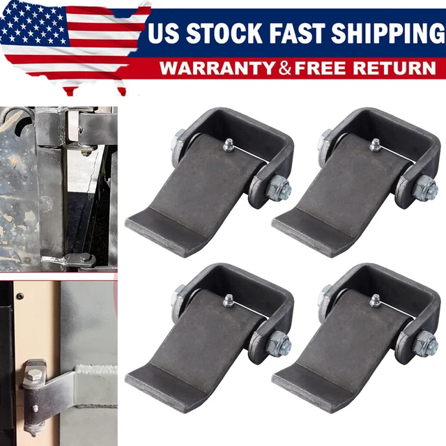 4x  Heavy Duty Greaseable Dump Trailer Trucks Gate Door Tailgate Hinge Security