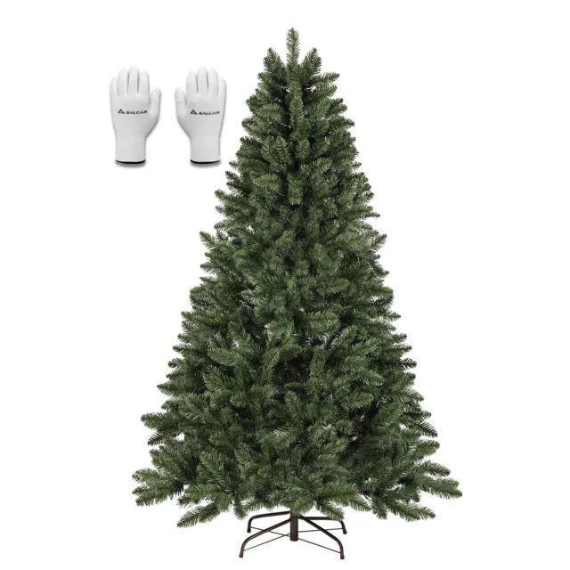 210cm Weihnachtsbaum Künstlich Tannenbaum mit 1022 Astspitzen Weihnachtsdeko