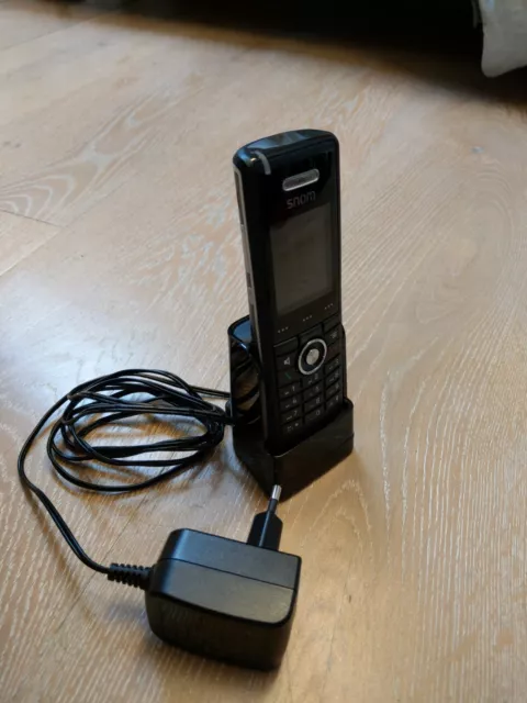 Snom M65 DECT IP Telefon Handset Mobilteil mit Ladeschale + Netzteil