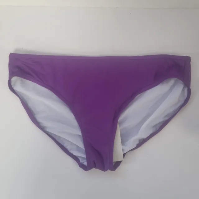 Boden Womens Purple Bikini Bottoms - Size 18 UK