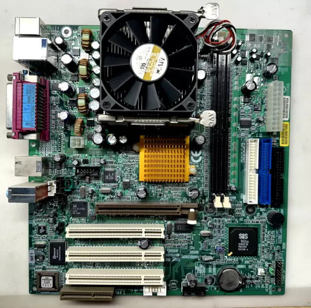 Scheda Madre Cpu Intel Pentium 4 2.66Ghz Gigabyte Ga-8Simlnf (3394N)