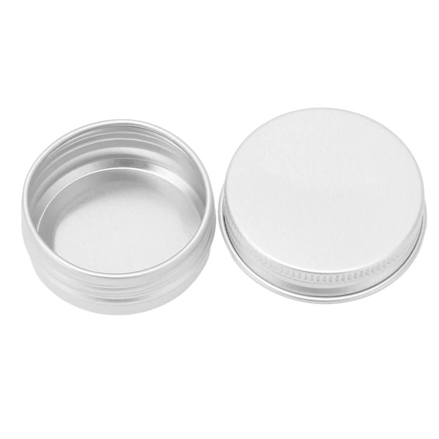 LJY 36 Lattine Metalliche Vuote Con Coperchio - 120ml, 60ml, 30ml, Per Pillole, Creme, DIY - Foto 4