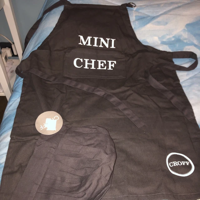 Grembiule cucina bambino 4-8 anni mini chef marca Croff nuovo con etichetta!