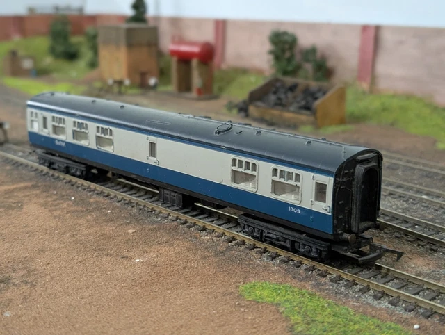 HORNBY R923 INTERCITY BLUE/GREY BUFFET CAR No.1805 £15.00 PicClick UK