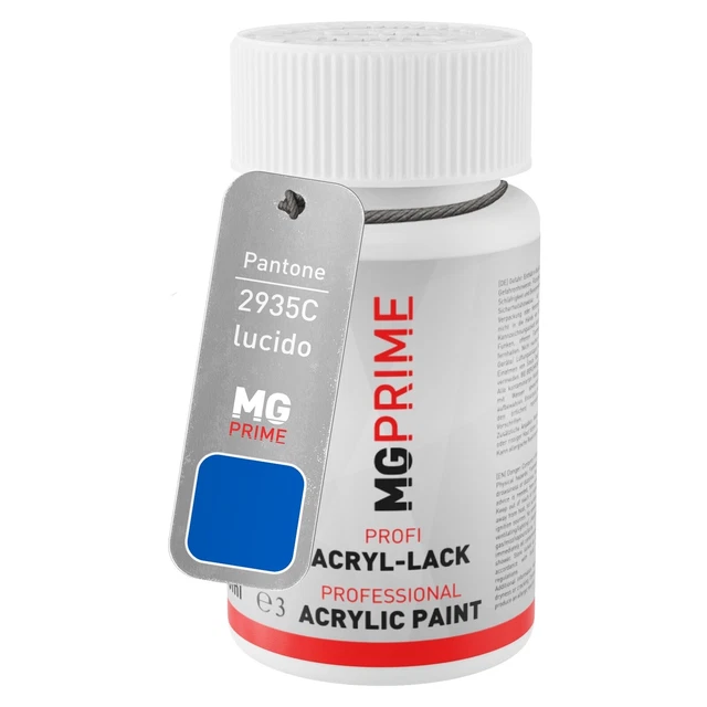 Pantone 2935C Blue lucido Stilo di ritocco da 50 ml ad asciugatura rapida