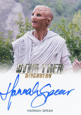 Rittenhouse Star Trek Discovery Season 2 Hannah Spear Autograph Card