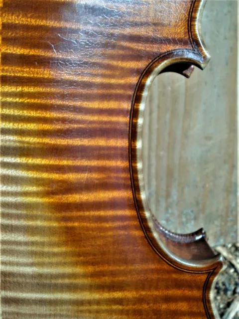 Alte Geige bez. "M. DELOGET PARIS 1939" - Old violin