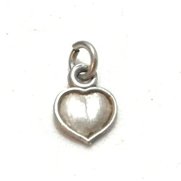 Dolce Piccolo Braccialetto Con Ciondolo A Cuore In Argento 835