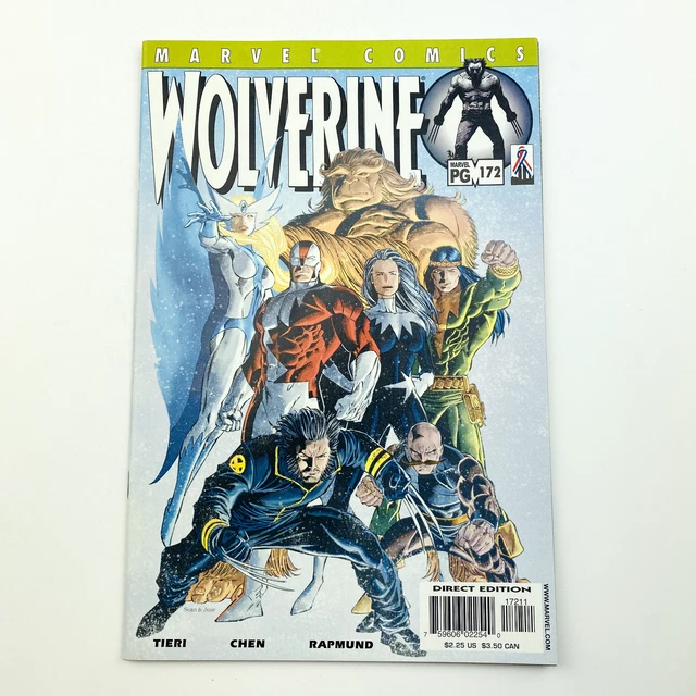 Wolverine Vol. 1 No. 172 Mar 2002 Marvel Comics Group Comic Book