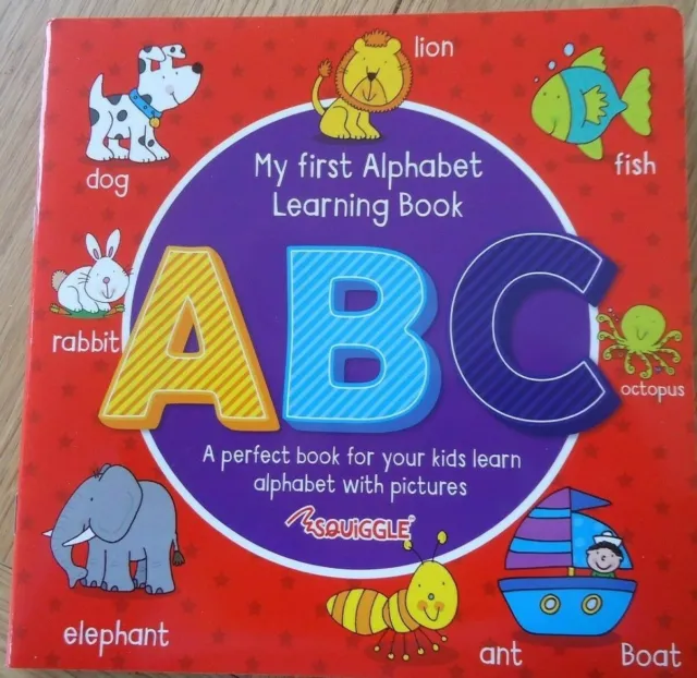 MY FIRST ALPHABET LEARNING BOOK - ABC - WRITING - boy, girl - EDUCATIONAL