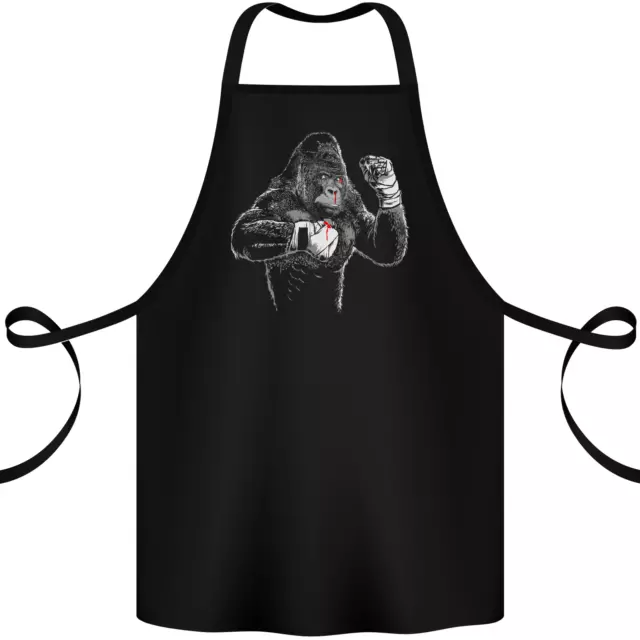 Grembiule Boxing Gorilla MMA Arti Marziali Miste Pugile Cotone 100% Biologico
