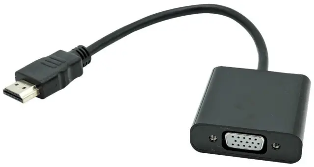 HDMI Vers VGA Prise N Play Adaptateur, Convertir De Sexe Prise, Pour LMS DATA