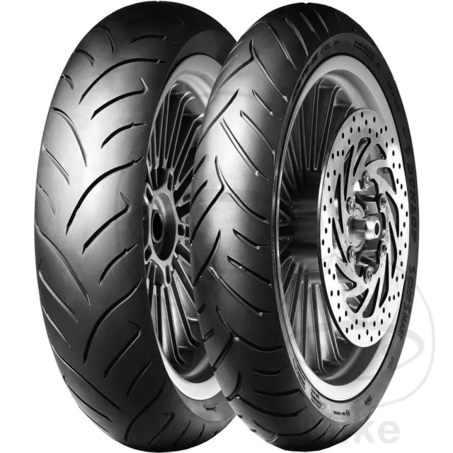 48997 - DUNLOP Couverture de pneu de moto avant 120/70R15 56H TUBELESS  SCOOT