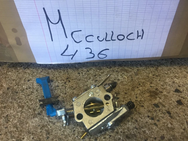 Carburateur Compatible McCulloch Mac 333 335 338 435 436 438 440 441 442 444 - Modèle Zama Walbro