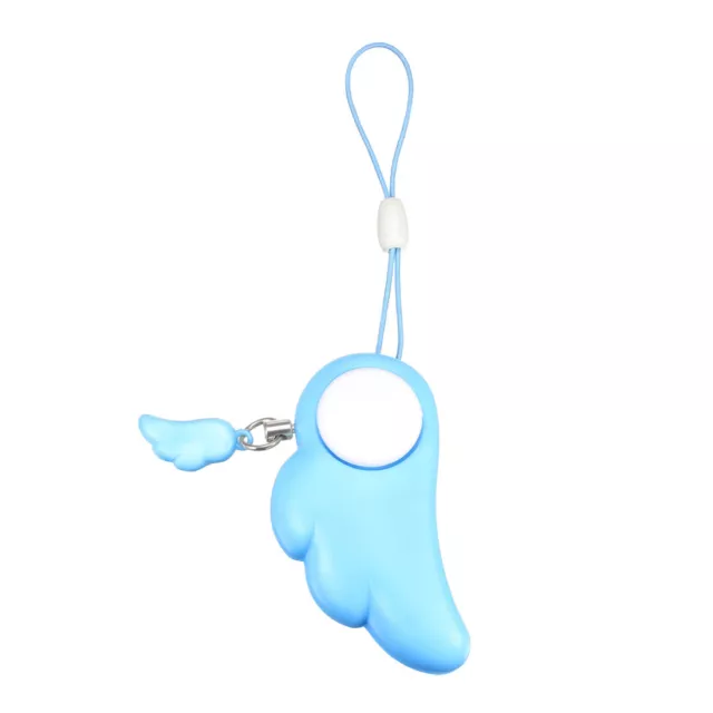 Personel Alarme 120db Personel Sain sauf Securité Alarmes Porte-clés Bleu 4Pcs