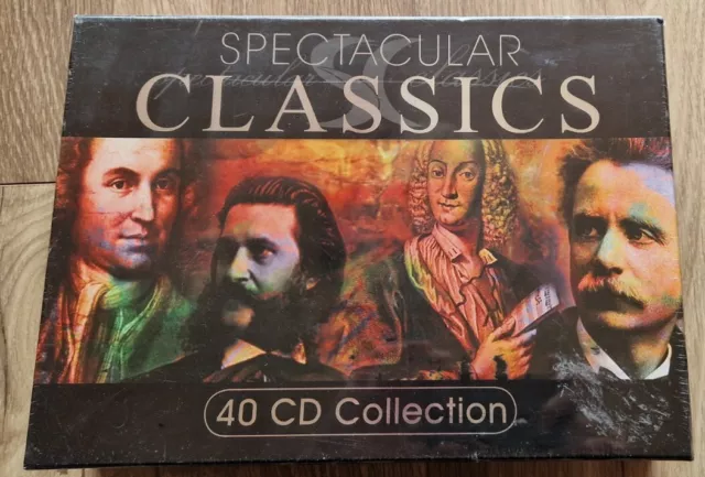 Spectacular Classics - Set  [Neu/OVP] 40 CD Box Set (Klassik CDs)