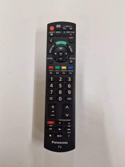 AULCMEET N2QAYB000328 telecomando di sostituzione Compatibile con Panasonic TV L32X15ES TX-L37S10B TX-L37S10E TX-L37S10ES TX-L37S10L TX-L37U10B TX-L37U10E TX-L42S10B TX-L42S10E TX-L42U10E