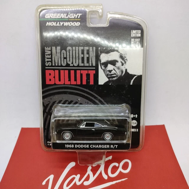 GREENLIGHT 44741 1:64 1968 DODGE CHARGER R/T "BULLITT" STEVE - Foto 10