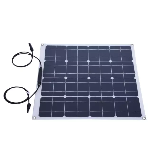 50W Flexible High Efficiency 12V Solar Panel Outdoor For Home Boat Yacht FD5