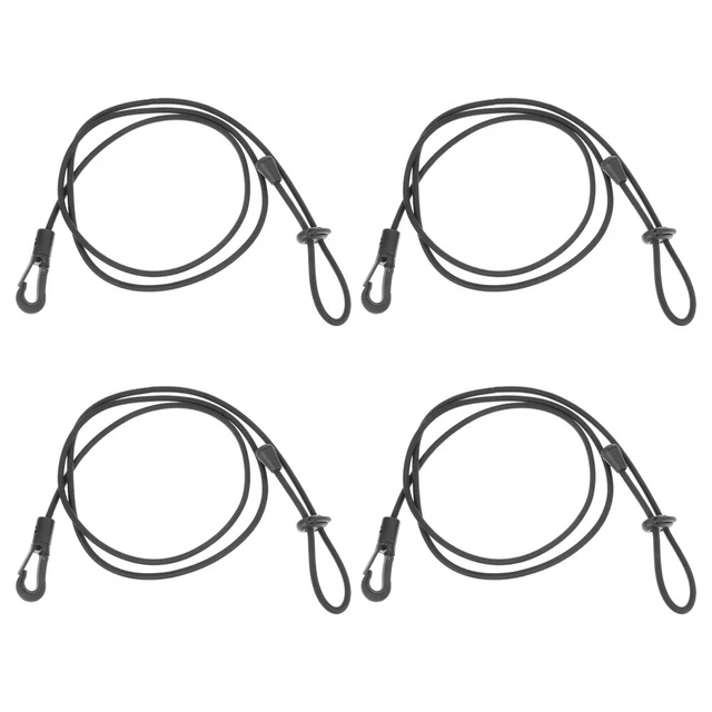 4 Pcs Corde Élastique Kayak Ligne Fixe Lignes Fixation Pagaie
