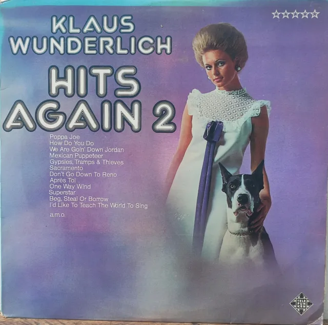 Hits Again 2, Klaus Wunderlich 12” Vinyl LP Record