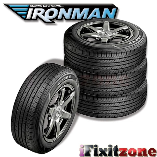 4 New Ironman GR906 185/65R14 86H All Season M+S Rated High Performance Tires